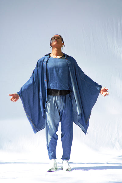 Tencel Denim Poncho