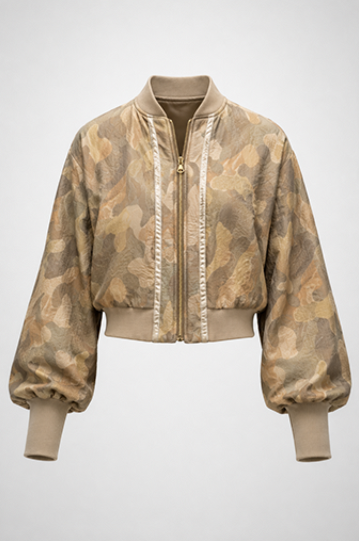 Reversible Camo Bomber Jacket (Copy)