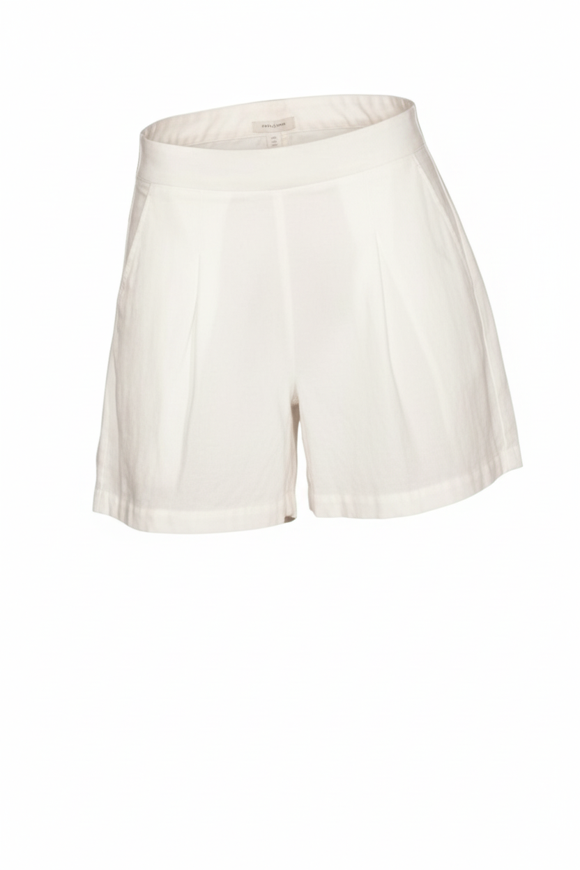 Ghost mannequin Pleated Shorts