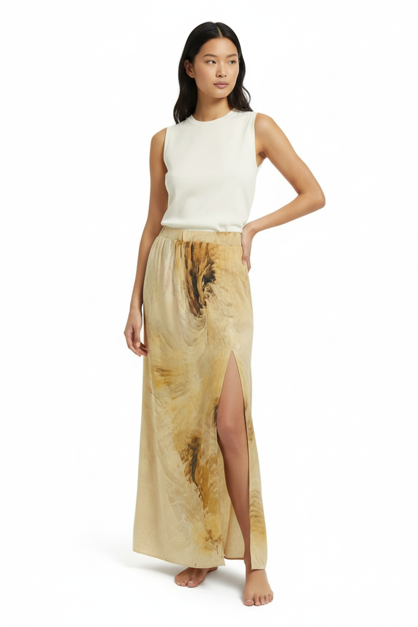 Sedona Illusion Skirt - Side Slit