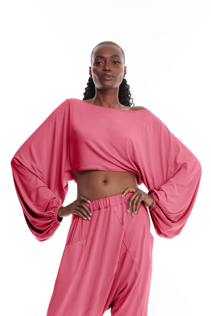 Bamboo Cropped Sleeves