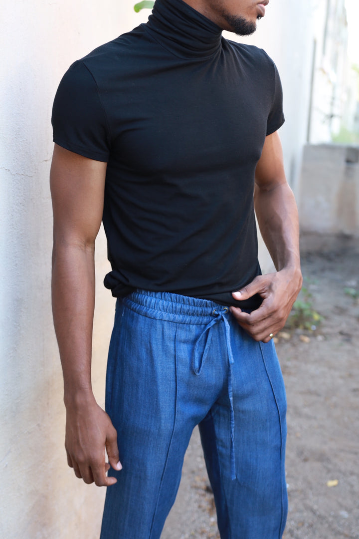 Pin Tuck Track pant