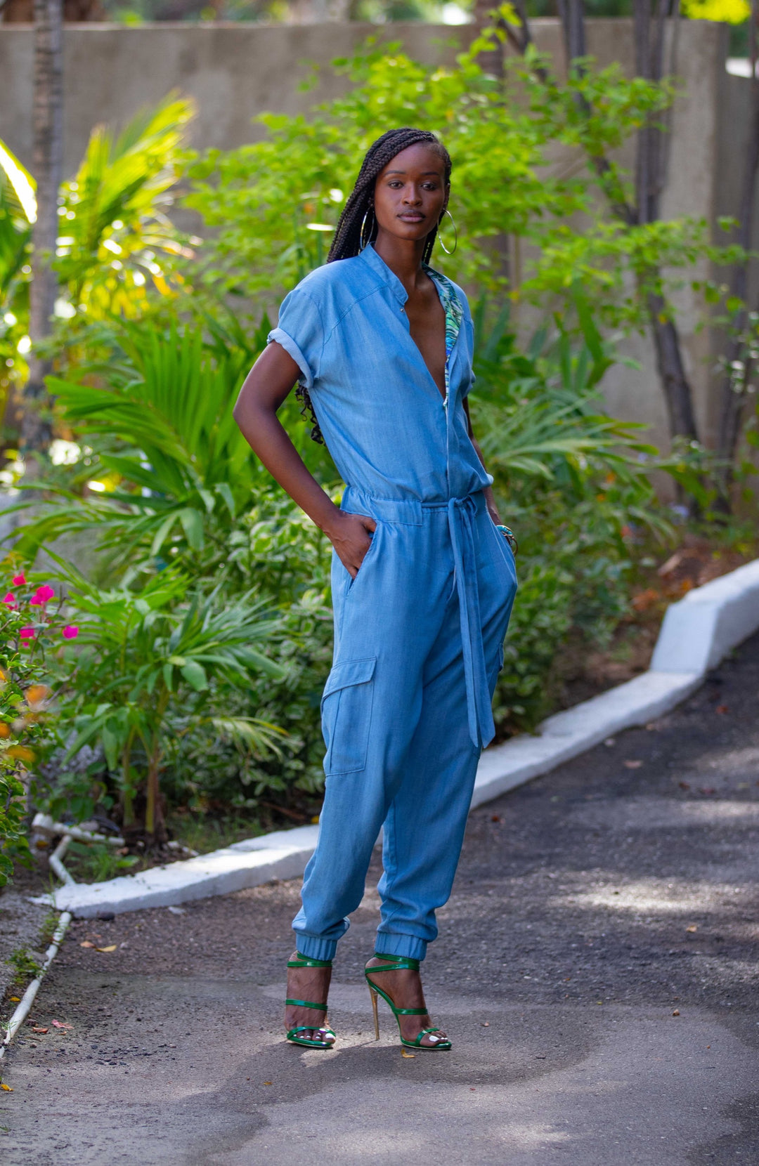 Tencel Denim Jumpsuit