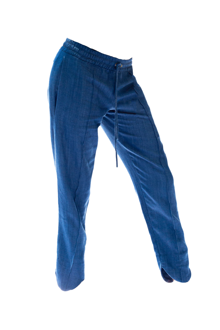 Pin Tuck Slim Pant