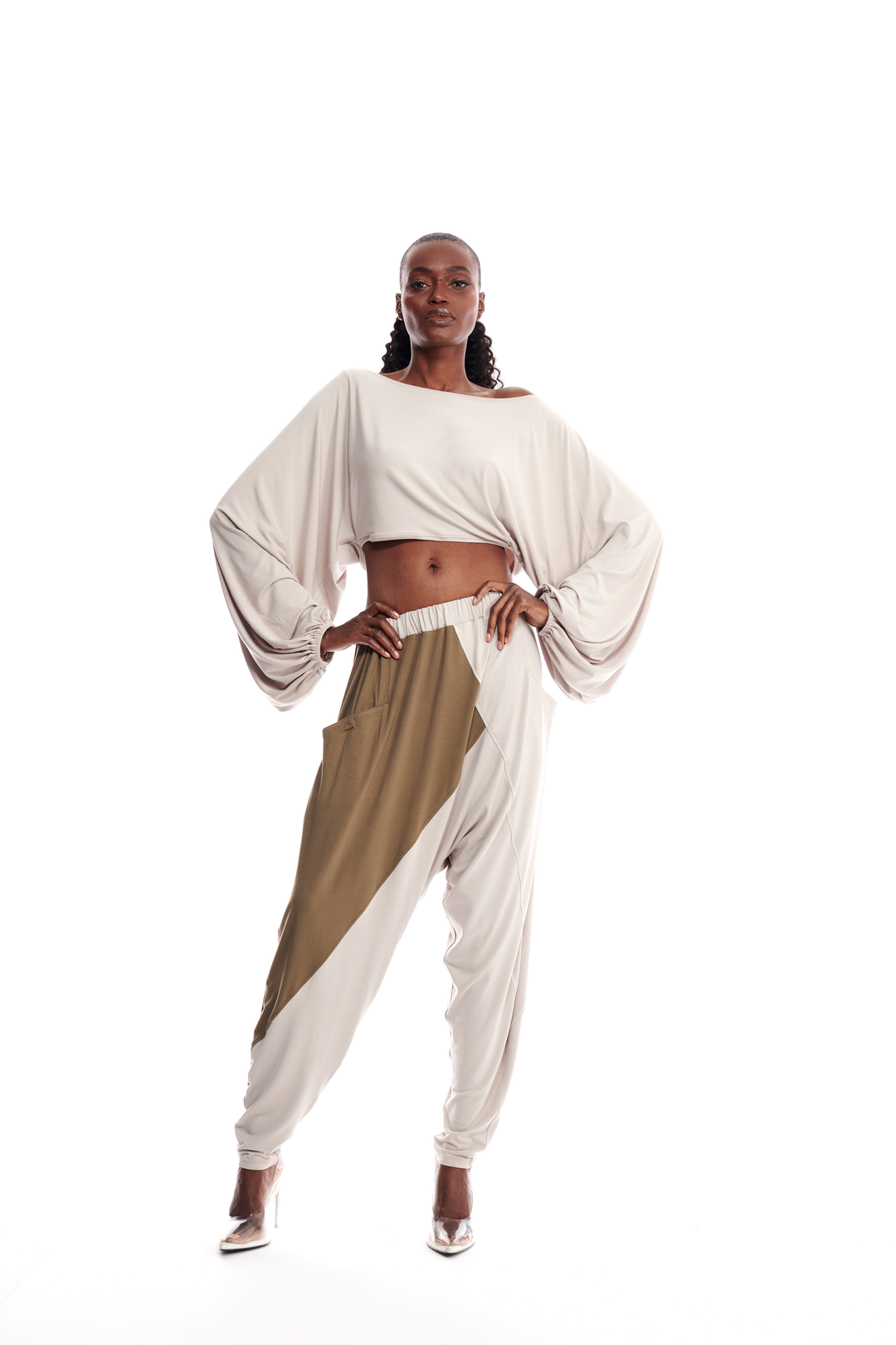 Bamboo Cropped Sleeves