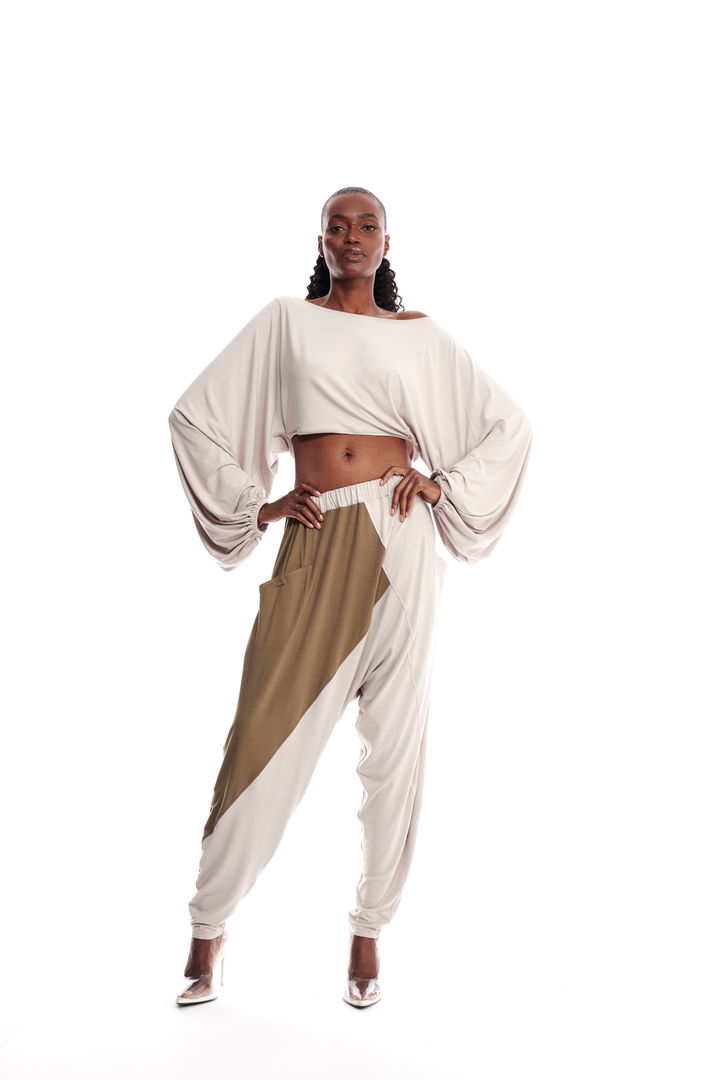 Bamboo Cropped Sleeves