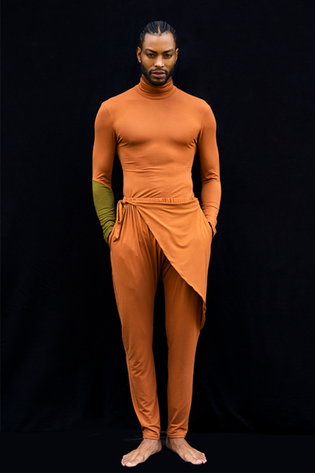 Bamboo Wrap Pant-Homme